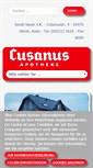 Mobile Screenshot of cusanus-apotheke.de